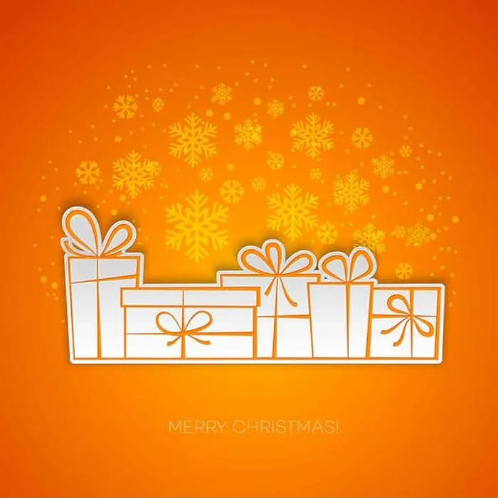 Framed Print : Merry Christmas gift card. Paper design. Vector illustration. EPS 10 Framed Print : Merry Christmas gift card. Paper design. Vector illustration. EPS 10