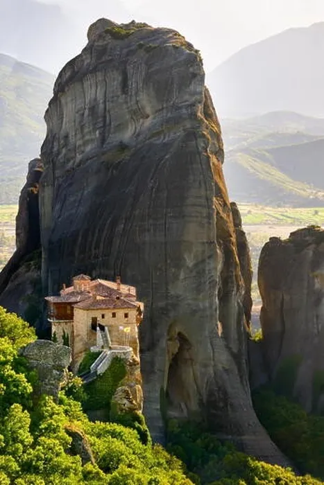 Framed Print : Meteora Monastery, Greece Framed Print : Meteora Monastery, Greece