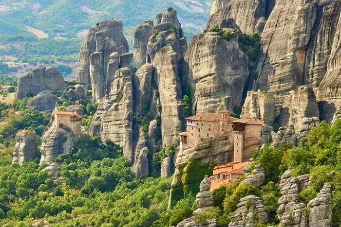 Framed Print : Meteora Monastery, Greece Framed Print : Meteora Monastery, Greece