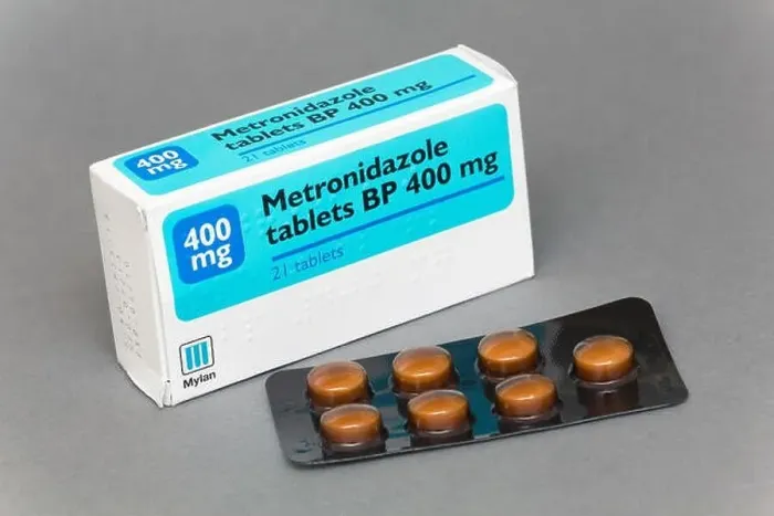 Framed Print : Metronidazole antibiotic tablets Framed Print : Metronidazole antibiotic tablets