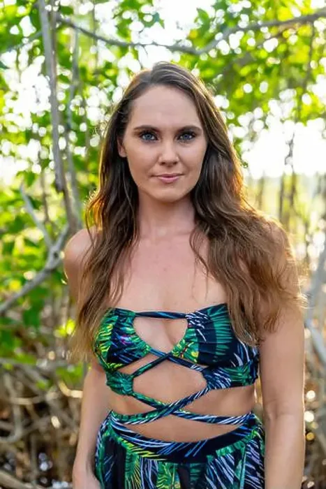 Framed Print : Mexican Mangrove Marvel: Stunning Model's Vacation Pose in Central Mexico's Natural Beauty Framed Print : Mexican Mangrove Marvel: Stunning Model's Vacation Pose in Central Mexico's Natural Beauty