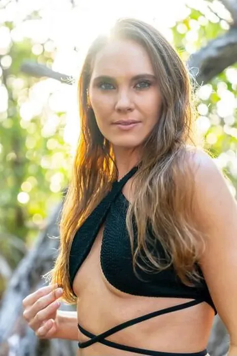Framed Print : Mexican Mangrove Marvel: Stunning Model's Vacation Pose in Central Mexico's Natural Beauty Framed Print : Mexican Mangrove Marvel: Stunning Model's Vacation Pose in Central Mexico's Natural Beauty