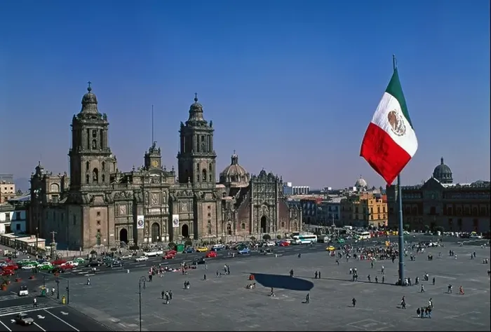 Framed Print : Mexico Central America city Zocalo Square Metropolitan Cathedral and Gobernment Palace South America February 20 Framed Print : Mexico Central America city Zocalo Square Metropolitan Cathedral and Gobernment Palace South America February 20