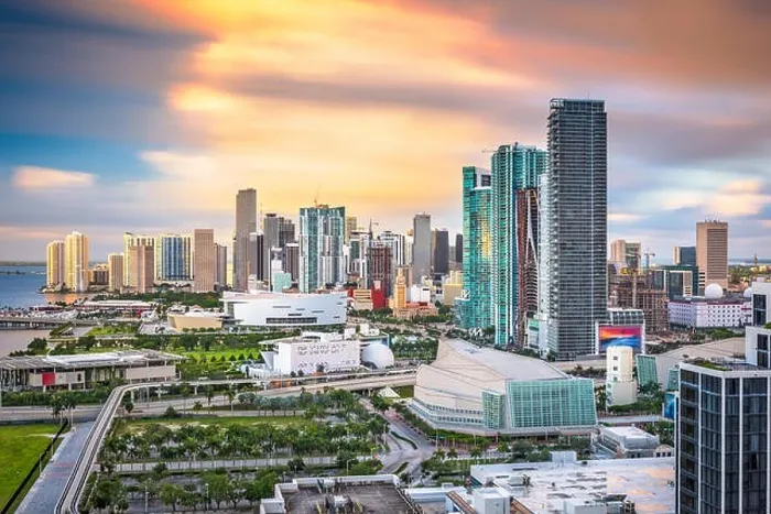 Framed Print : Miami, Florida, USA downtown cityscape Framed Print : Miami, Florida, USA downtown cityscape