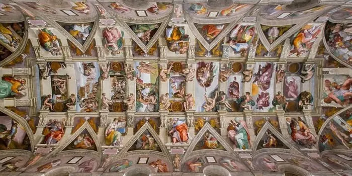 Framed Print : Michelangelo's Sistine Chapel, Vatican museum, Rome, Italy Framed Print : Michelangelo's Sistine Chapel, Vatican museum, Rome, Italy