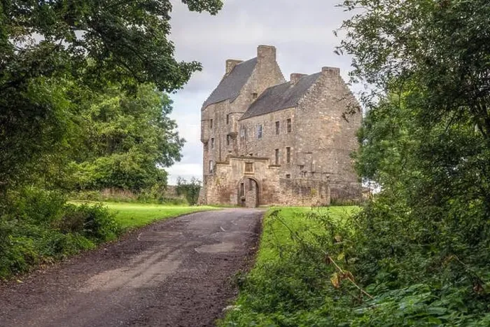 Framed Print : Midhope Castle, Lallybroch, Abercorn, West Lothian, Scotland, United Kingdom Framed Print : Midhope Castle, Lallybroch, Abercorn, West Lothian, Scotland, United Kingdom