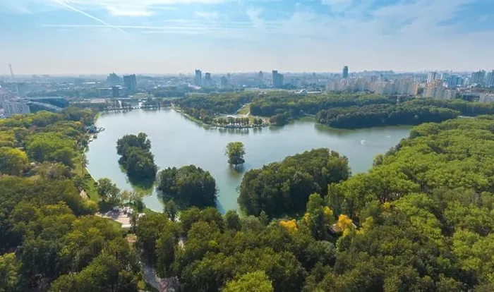 Framed Print : Minsk city center. Bird's-eye. Drone shot Framed Print : Minsk city center. Bird's-eye. Drone shot