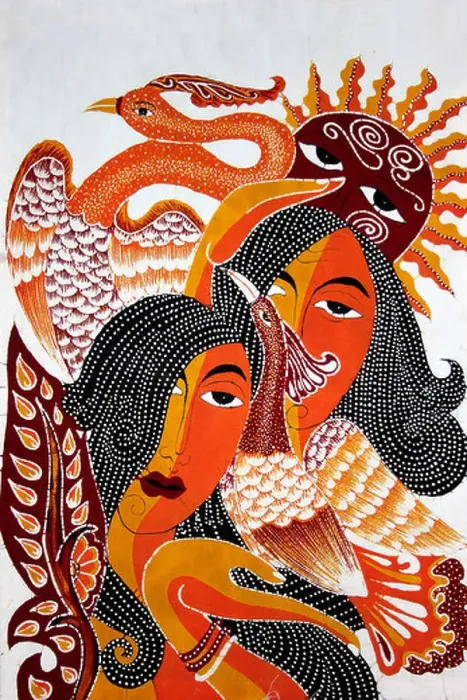 Sri Lanka Batik Art Print. Art Prints, Posters & Puzzles from Alamy
