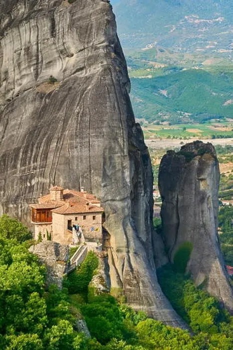 Framed Print : Monastery at Meteora, Greece Framed Print : Monastery at Meteora, Greece