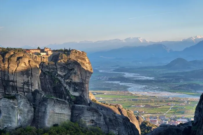 Framed Print : Monastery in Meteora, Northern Greece in Spring 2018 Framed Print : Monastery in Meteora, Northern Greece in Spring 2018