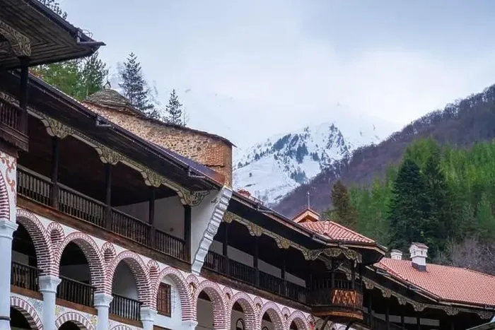 Framed Print : Monastery of Saint Ivan (John) of Rila (Rila Monastery), Bulgaria Framed Print : Monastery of Saint Ivan (John) of Rila (Rila Monastery), Bulgaria