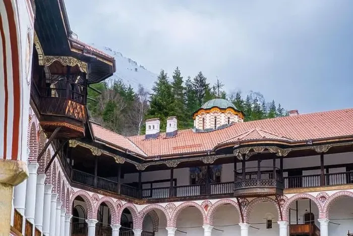 Framed Print : Monastery of Saint Ivan (John) of Rila (Rila Monastery), Bulgaria Framed Print : Monastery of Saint Ivan (John) of Rila (Rila Monastery), Bulgaria