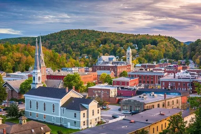 Framed Print : Montpelier, Vermont, USA autumn town skyline Framed Print : Montpelier, Vermont, USA autumn town skyline