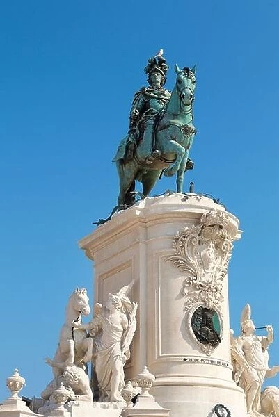Monument of King Jose I, Lisbon, Portugal