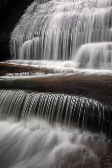 Framed Print : Moody long-exposure water blurs at Grogan Creek Falls - Butter Gap Trail, Pisgah National Forest, near Brevard, North Carolina, USA Framed Print : Moody long-exposure water blurs at Grogan Creek Falls - Butter Gap Trail, Pisgah National Forest, near Brevard, North Carolina, USA