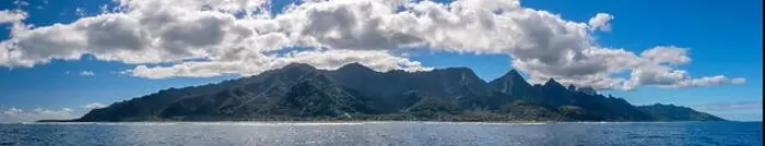 Framed Print : Moorea island french polynesia lagoon aerial view panorama landscape Framed Print : Moorea island french polynesia lagoon aerial view panorama landscape