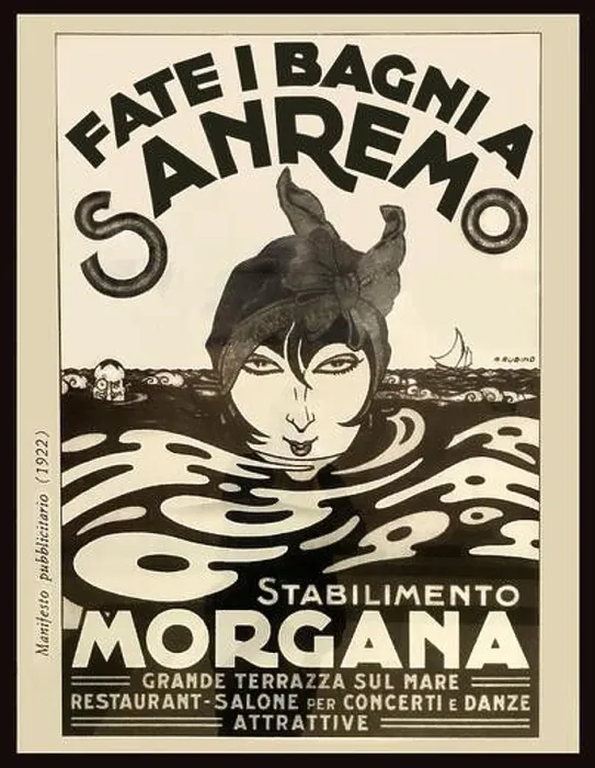 Framed Print : Morgana Beach Poster by Antonio Rubino