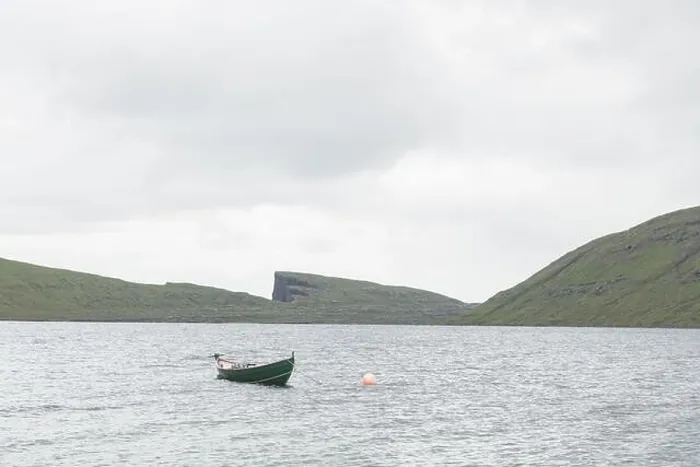 Framed Print : Morning view on lonely boat on cloudy Sorvagsvatn lake on cliffs of Vagar island, Faroe Islands, Denmark. Landscape photography Framed Print : Morning view on lonely boat on cloudy Sorvagsvatn lake on cliffs of Vagar island, Faroe Islands, Denmark. Landscape photography