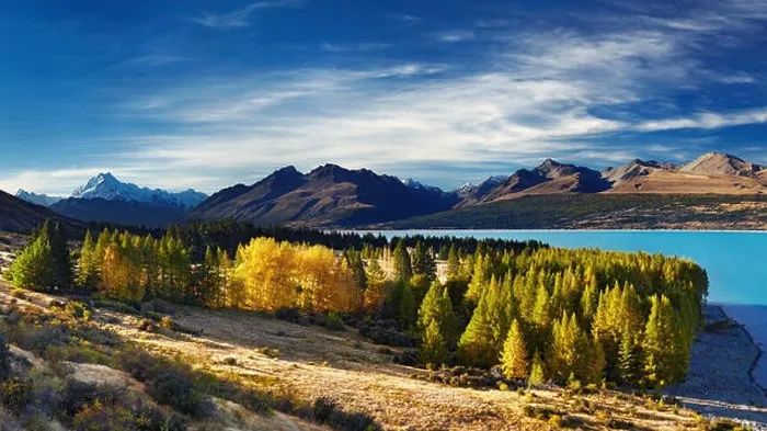 Framed Print : Mount Cook and Pukaki lake, New Zealand Framed Print : Mount Cook and Pukaki lake, New Zealand