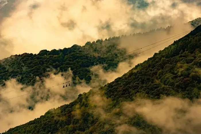 Framed Print : Mountain Cable Car with Clouds and Sunlight in Miglieglia, Ticino, Switzerland Framed Print : Mountain Cable Car with Clouds and Sunlight in Miglieglia, Ticino, Switzerland