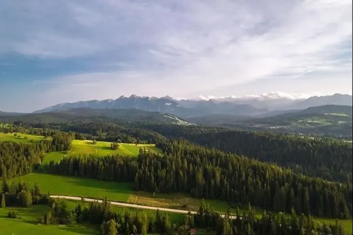 Framed Print : Mountain, Polish mountain, drone Framed Print : Mountain, Polish mountain, drone