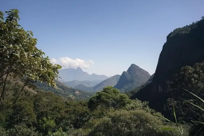 Framed Print : Mountains with clouds of the national park of Serra dos Órgãos in Rio de Janeiro Brazil Framed Print : Mountains with clouds of the national park of Serra dos Órgãos in Rio de Janeiro Brazil