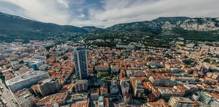 Framed Print : Mountains in Monaco Monte-Carlo city riviera Drone summer photo Air 360 vr virtual reality drone panorama Framed Print : Mountains in Monaco Monte-Carlo city riviera Drone summer photo Air 360 vr virtual reality drone panorama