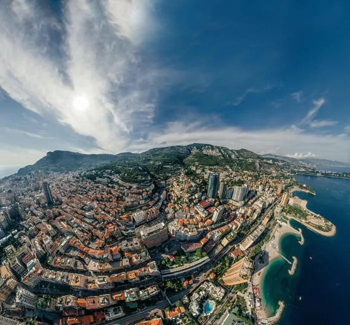 Framed Print : Mountains in Monaco Monte-Carlo city riviera Drone summer photo Air 360 vr virtual reality drone panorama Framed Print : Mountains in Monaco Monte-Carlo city riviera Drone summer photo Air 360 vr virtual reality drone panorama
