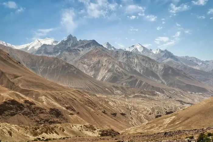 Framed Print : mountains along pamir highway Framed Print : mountains along pamir highway