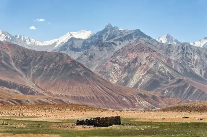 Framed Print : mountains along pamir highway Framed Print : mountains along pamir highway