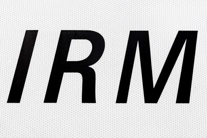 Framed Print : MRI sign called IRM in French language Framed Print : MRI sign called IRM in French language