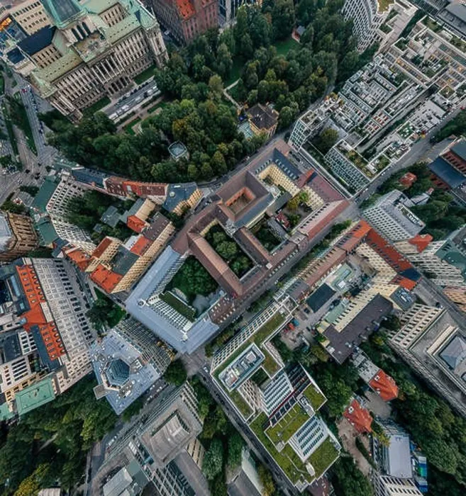 Framed Print : Munich city air drone 360 vr virtual reality panorama Framed Print : Munich city air drone 360 vr virtual reality panorama