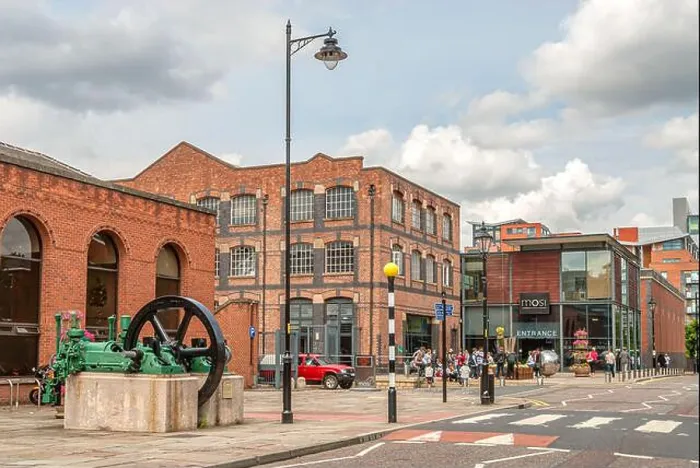 Framed Print : The Museum of Science and Industry in Manchester (MOSI), located in Manchester, England Framed Print : The Museum of Science and Industry in Manchester (MOSI), located in Manchester, England