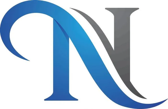 Framed Print : N Letter Logo Template Framed Print : N Letter Logo Template