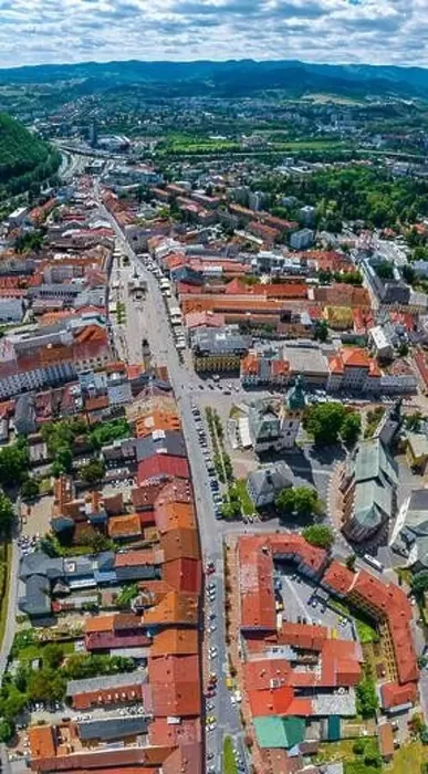 Framed Print : Namestie SNP in Banska Bystrica, Slovakia Framed Print : Namestie SNP in Banska Bystrica, Slovakia
