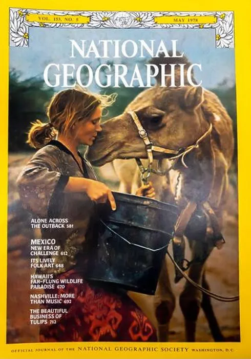 Framed Print : National Geographic magazine cover May 1978 Framed Print : National Geographic magazine cover May 1978
