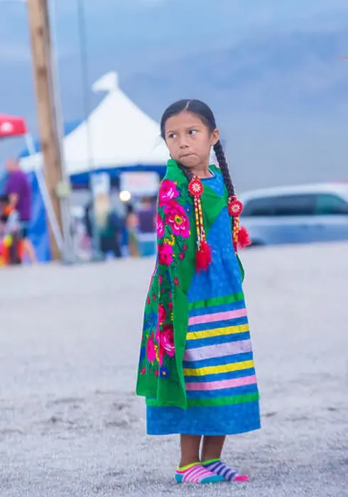 Framed Print : Native American girl takes part at the 25th Annual Paiute Tribe Pow Wow Framed Print : Native American girl takes part at the 25th Annual Paiute Tribe Pow Wow