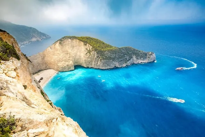 Framed Print : Navagio bay and Ship Wreck beach in summer. The most famous natural landmark of Zakynthos, Greek island in the Ionian Sea Framed Print : Navagio bay and Ship Wreck beach in summer. The most famous natural landmark of Zakynthos, Greek island in the Ionian Sea