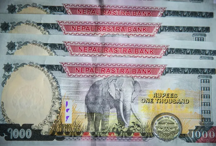 Framed Print : Nepalese banknotes (NPR) 1000 Rupees Framed Print : Nepalese banknotes (NPR) 1000 Rupees