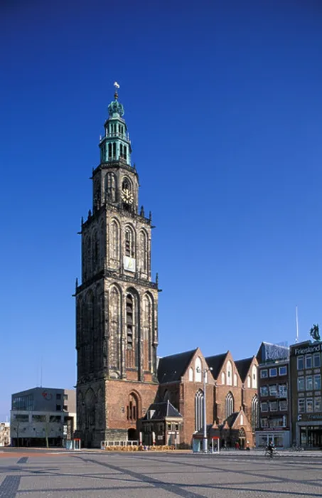Framed Print : Netherlands Groningen Martini tower Framed Print : Netherlands Groningen Martini tower