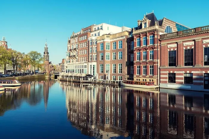 Framed Print : Netherlands traditional houses and Amsterdam canal in Amsterdam, Netherlands Framed Print : Netherlands traditional houses and Amsterdam canal in Amsterdam, Netherlands