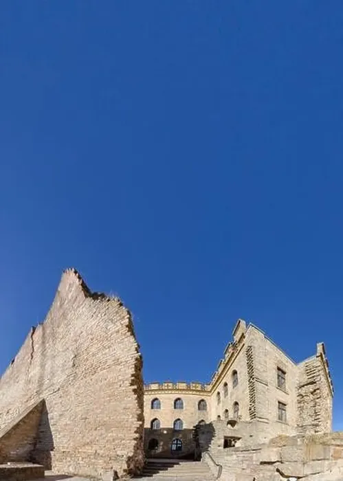 Framed Print : NEUSTADT, GERMANY - FEB 25, 2019: At the Hambach Castle Framed Print : NEUSTADT, GERMANY - FEB 25, 2019: At the Hambach Castle