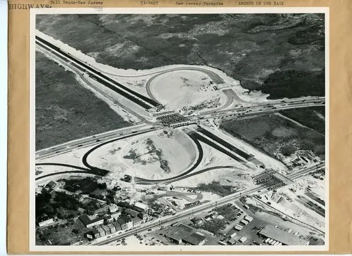 Framed Print : New Jersey Turnpike-Lincoln Tunnel Interchange Framed Print : New Jersey Turnpike-Lincoln Tunnel Interchange
