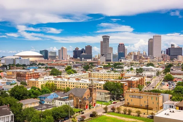 Framed Print : New Orleans, Louisiana, USA downtown city skyline in the afternoon Framed Print : New Orleans, Louisiana, USA downtown city skyline in the afternoon