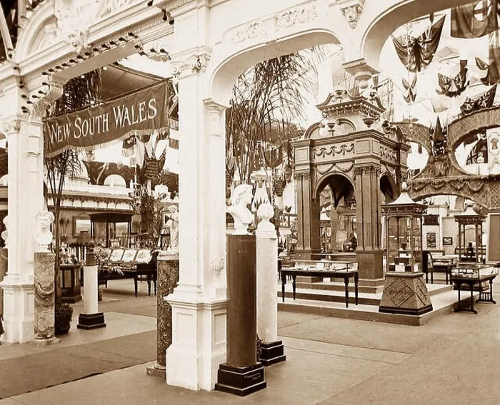 Framed Print : The New South Wales Court, The Franco-British Exhibition at White City, London, in 1908 Framed Print : The New South Wales Court, The Franco-British Exhibition at White City, London, in 1908