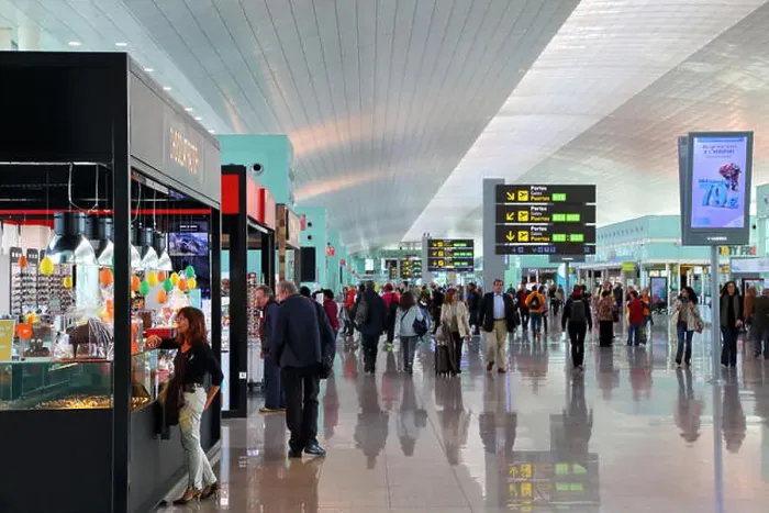 Framed Print : The new Terminal T1 at Barcelona El Prat Airport BCN Framed Print : The new Terminal T1 at Barcelona El Prat Airport BCN