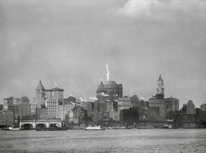 Framed Print : New York City skyline 1932 Framed Print : New York City skyline 1932