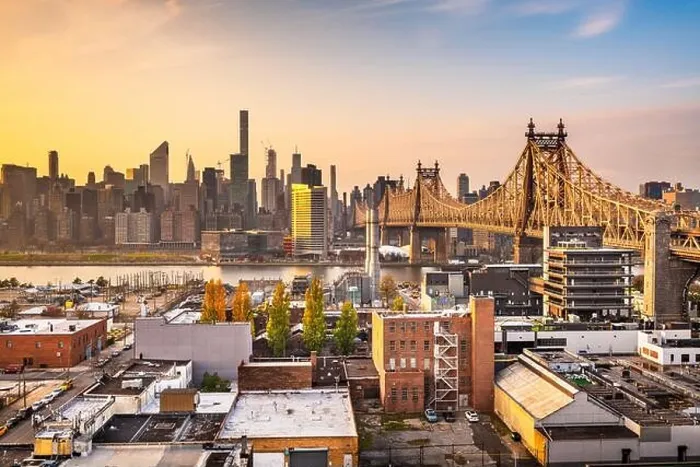 Framed Print : New York, New York, USA Manhattan skyline with the Queensboro Bridge Framed Print : New York, New York, USA Manhattan skyline with the Queensboro Bridge