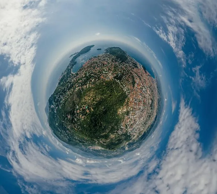 Framed Print : Nice city in the south of France on the azure coast Air 360 vr virtual reality drone panorama Framed Print : Nice city in the south of France on the azure coast Air 360 vr virtual reality drone panorama