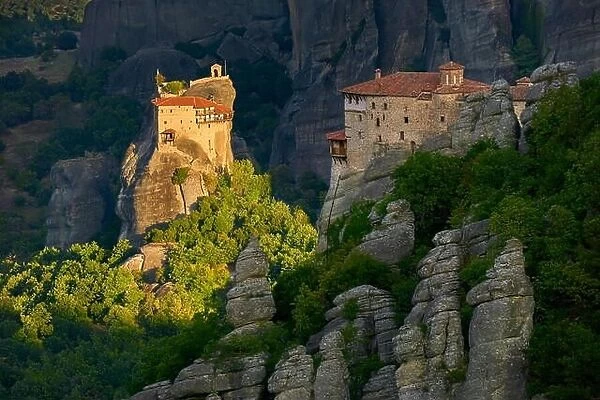 Nicholas Anapausas Monastery at Meteora, Greece